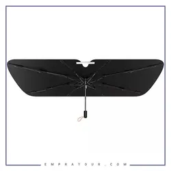 چتر آفتاب گیر شیشه جلو خودرو دو لایه بیسوس Umbrella Pro Doubled-Layered Windshield Sun Sha Big Baseus CoolRide C20656100111 | امپراطور | فروش لوازم جانبی موبایل و گجت