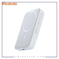 پاوربانک وایرلس مگنتی 20 وات 10000 مک دودو Mcdodo Magnetic Wireless Power Bank MC-426