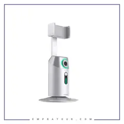 گیمبال هوشمند با تشخیص چهره رومیزی پورودو Porodo Gimbal with AI Face tracking