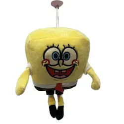 آویز پولیشی عروسک باب اسفنجی 15 سانتی خارجی