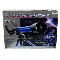 ست تلسکوپ و میکروسکوپ اسباب بازی خارجی کد 2109