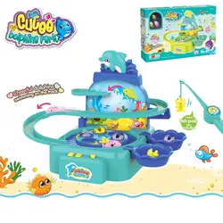 دستگاه ماهیگیری موزیکال ریل دار  کد 68022