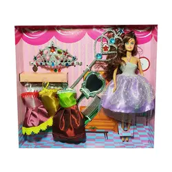عروسک باربی با وسایل کد 1405
