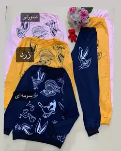 ست بلوزشلوارباگزبانی_کد۳۰۲