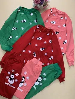 ست بلوزشلوارآدم‌برفی_کد۵۸۵