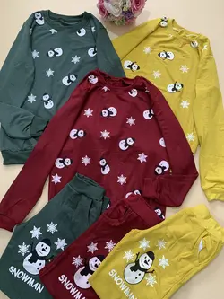 ست بلوزشلوارآدم‌برفی_کد۵۸۵