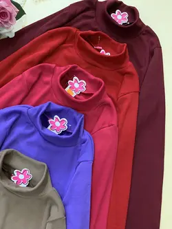 بلوزآستین بلند یقه ایستاده_کد۵۸۷