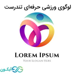 لوگوی ورزشی حرفه ای تندرست