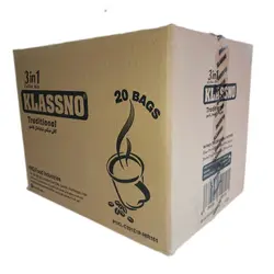کافی میکس کلاسنو ۳ در ۱ تردیشنال عمده کارتن ۲۰ بسته ۲۰ عددی