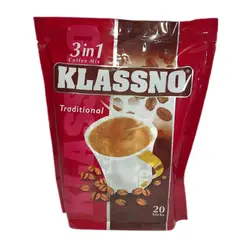 کافی میکس کلاسنو ۳ در ۱ تردیشنال عمده کارتن ۲۰ بسته ۲۰ عددی