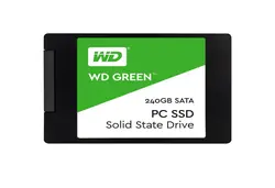 اس اس دی وسترن دیجیتال مدل GREEN WDS240G1G0A ظرفیت 240 گیگابایت