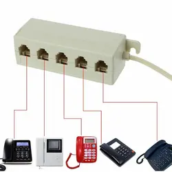 تبدیل 1 به 5 تلفن برند کایزر