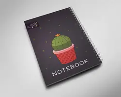 دفترچه فانتزی یادداشت کاکتوس