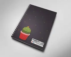 دفترچه فانتزی یادداشت کاکتوس