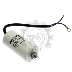 خازن 10 میکروفاراد روغنی - کابلی