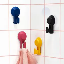قلاب دیواری حمام رنگی ایکیا مدل TISKEN بسته 4 عددی