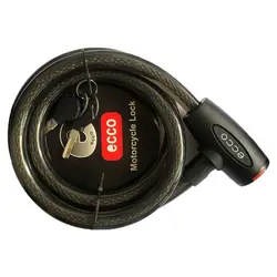 قفل موتوری 20 15 کلید ویژه مغزی برنجی ECCO - ابزار یراق پارسه