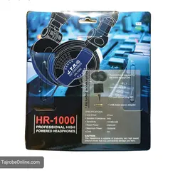 هدفون JTR مدل HR-1000 | تجربه آنلاین | تجربه ای نو در موسیقی |انواع محصولات موسیقی