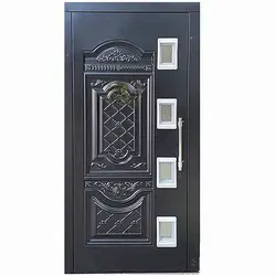 درب لولایی آسانسور | طرح ایساتیس | عرض 90