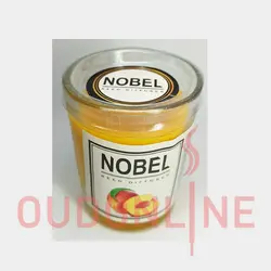 شمع معطر شیشه ای  شاتی ( لیوانی ) نوبل مدل پیچ ( هلو )