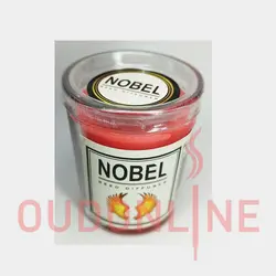 شمع معطر شیشه ای  شاتی ( لیوانی ) نوبل مدل فایر آنجل ( ملک آتش )