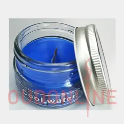 شمع معطر شیشه ای  درب فلزی پارامیس مدل کول واتر