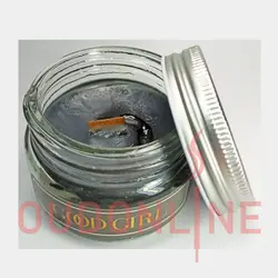 شمع معطر شیشه ای  درب فلزی پارامیس مدل گود گرل