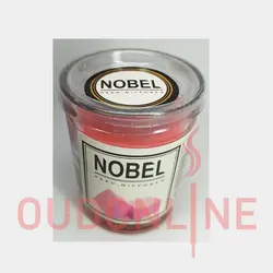 شمع معطر شیشه ای  شاتی ( لیوانی ) نوبل مدل گام (  سقز  ، آدامس )
