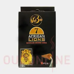 عود خوشبو کننده آبشاری ودیبو Vadiboo مدل 7شیر آفریقایی 7 African Lions