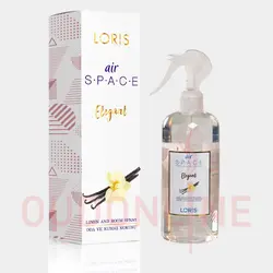 خوشبو کننده اسپری لوریس Loris مدل وانیل Vanilla حجم 430 میلی لیتر