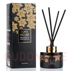 خوشبو کننده هوا لوریس Loris سری نیش مدل آروماتیک و سینامون ( معطر و دارچین ) Aromatic &amp; Cinnamon حجم 150 میلی لیتر