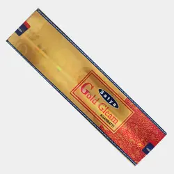 عود خوشبو کننده شاخه ای ساتیا Satya مدل گلد گلیم ( درخشش خورشید ) Gold Gleam