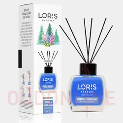خوشبو کننده هوا لوریس Loris سری نیش مدل هایسنت و صدر تری ( درخت سنبل و سرو ) Hyacinth &amp; Cedar Tree حجم 120 میلی لیتر