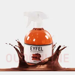 خوشبو کننده اسپری ایفل EYFEL مدل چاکلت ( شکلات ) Chocolate حجم 500 میلی لیتر