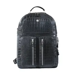 کوله مسافرتی چرم طبیعی دست دوز مدل مارکو - خانه چرم نیاوران