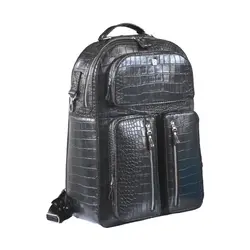 کوله مسافرتی چرم طبیعی دست دوز مدل مارکو - خانه چرم نیاوران