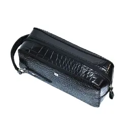 کیف دستی مردانه چرم طبیعی دست دوز مدل شروین - خانه چرم نیاوران