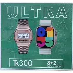 پک ساعت هوشمند و ساعت دیجیتال با 10 بند مدل TK300 Ultra