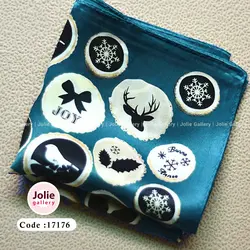 روسری ابریشم کد 17176