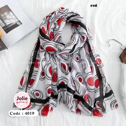 شال نخی توپ توپی در 4 رنگ