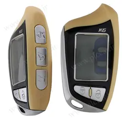 دزدگیر تصویری جفت ریموت باتری خور برند اسپای استیلاک مدل K6