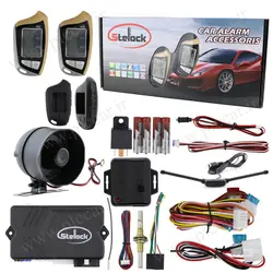 دزدگیر تصویری جفت ریموت باتری خور برند اسپای استیلاک مدل K6