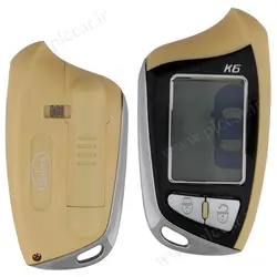 دزدگیر تصویری جفت ریموت باتری خور برند اسپای استیلاک مدل K6