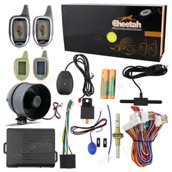 دزدگیر تصویری جفت ریموت باتری خور برند چیتا مدل F5