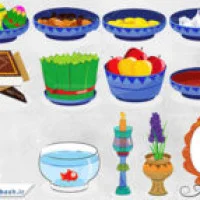 لایه باز المان های سفره هفت سین