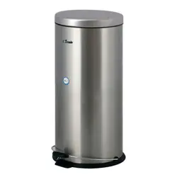 سطل استیل 30 لیتر سرکوله circule-آرام بند