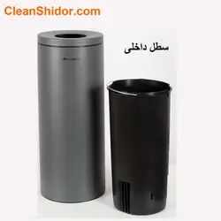 سطل براسیانا BG 120 حجم 20لیتر - طوسی