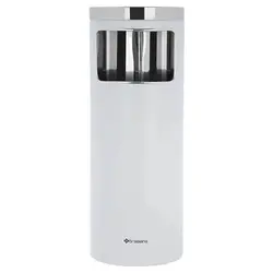 سطل زباله همراه با زیرسیگاری فلزی باحجم 20 لیتر براسیانا