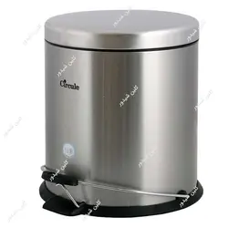 سطل زباله استیل پدالدار 15 لیتری CE-1500 - ‌آرام بند
