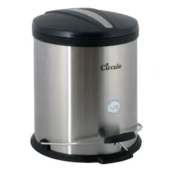 سطل زباله استیل 15 ليتر سركوله Circule